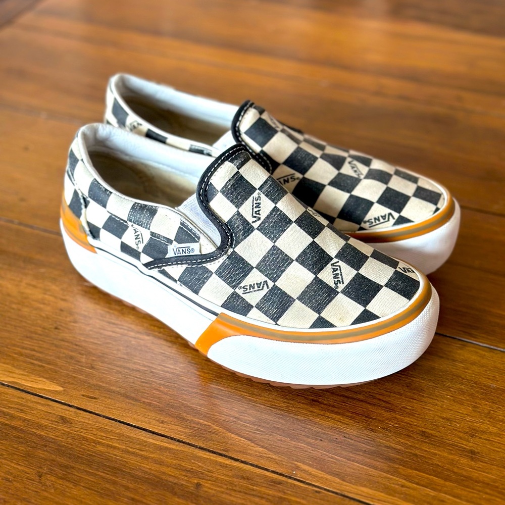 Vans ERA Stacked Checker Platform